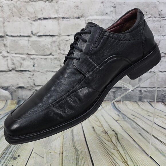 Johnston & Murphy Stricklin Oxfords Men 11.5 M Black Leather Dress Shoes 20-7741 main image 6
